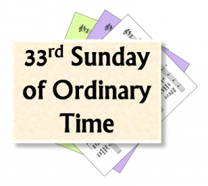 33rd-sunday-ordinary-time-hymn-suggestions