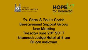 Bereavement Group JUne 2017